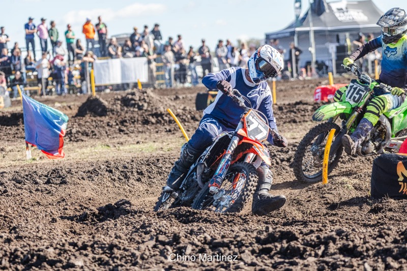 Se suspendi la carrera de motocross